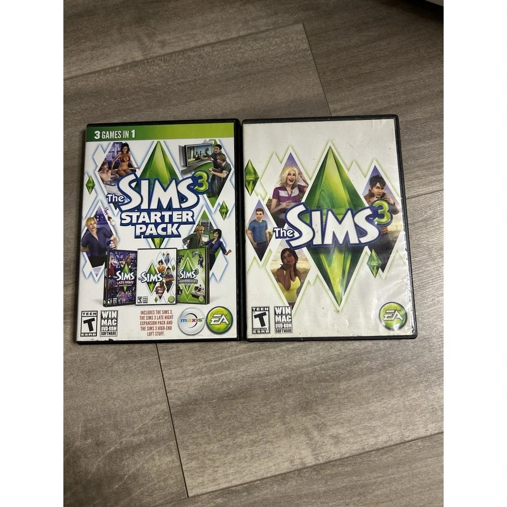 The Sims 3 Starter Pack + Base Game PC Mac Lot EA Computer Games